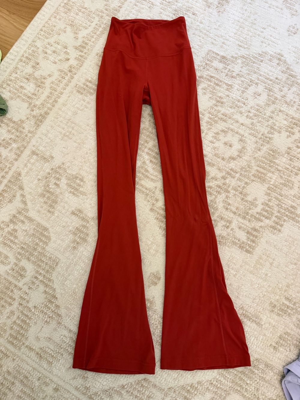 lululemon athletica High-Rise Flare Leggings in Red